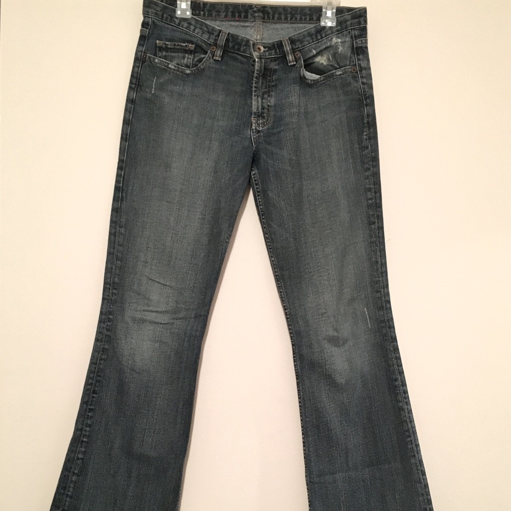 X2 Denim Laboratory Flare Leg Jeans